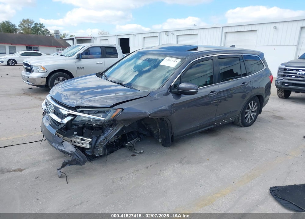 2020 HONDA PILOT 2WD EX-L VIN: 5FNYF5H59LB014497