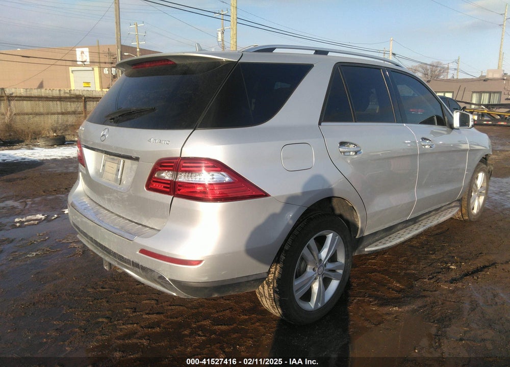 2014 MERCEDES-BENZ ML 350 4MATIC VIN: 4JGDA5HB1EA304498