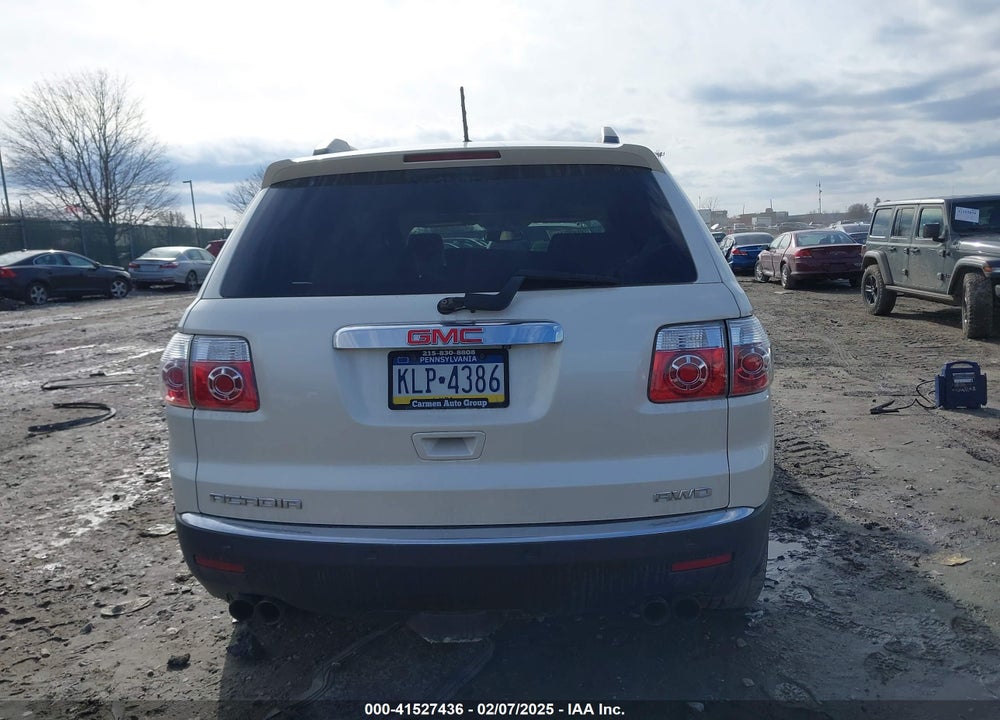 2010 GMC ACADIA SLT-1 VIN: 1GKLVMED5AJ149764