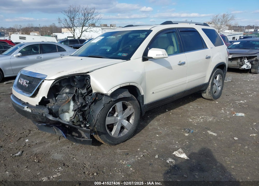 2010 GMC ACADIA SLT-1 VIN: 1GKLVMED5AJ149764