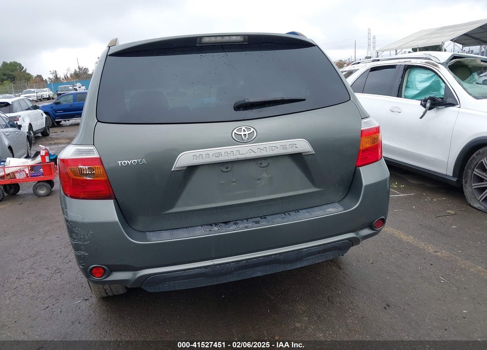 2009 TOYOTA HIGHLANDER VIN: JTEDA41A592000831