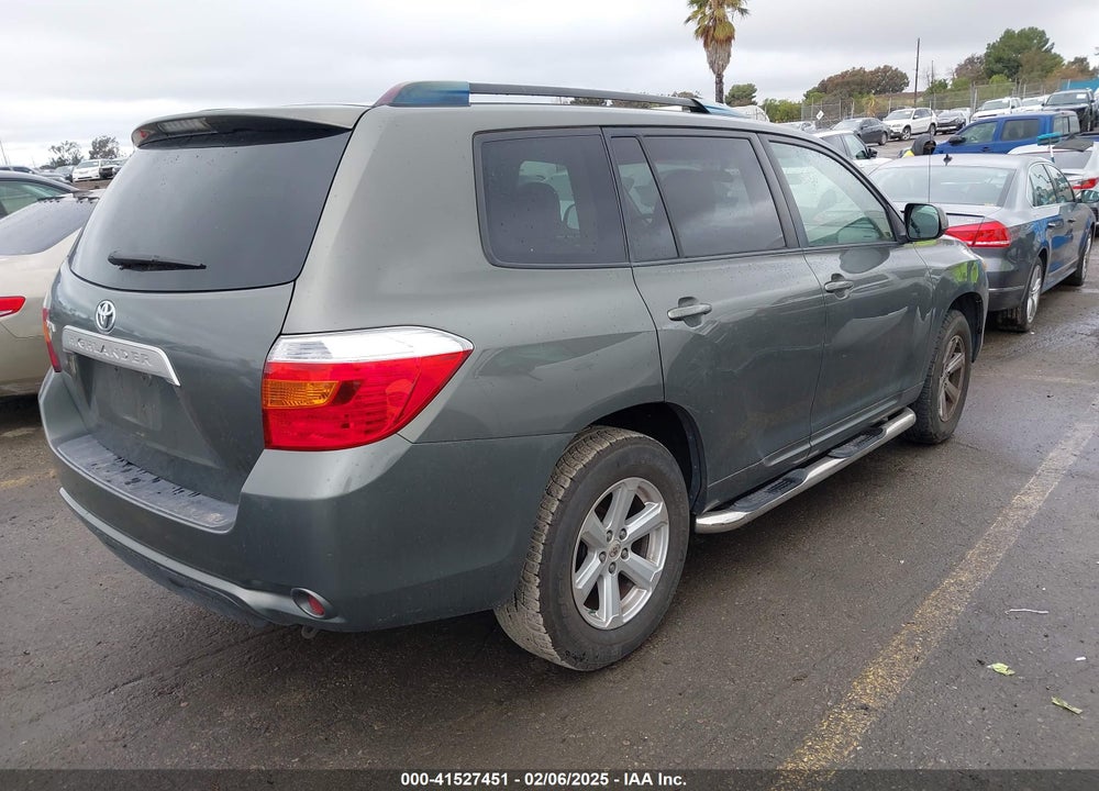 2009 TOYOTA HIGHLANDER VIN: JTEDA41A592000831