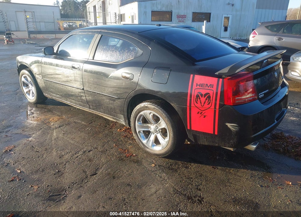 2007 DODGE CHARGER RT VIN: 2B3LK53H97H729689