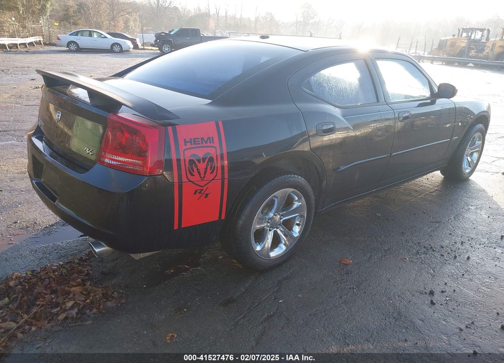 2007 DODGE CHARGER RT VIN: 2B3LK53H97H729689