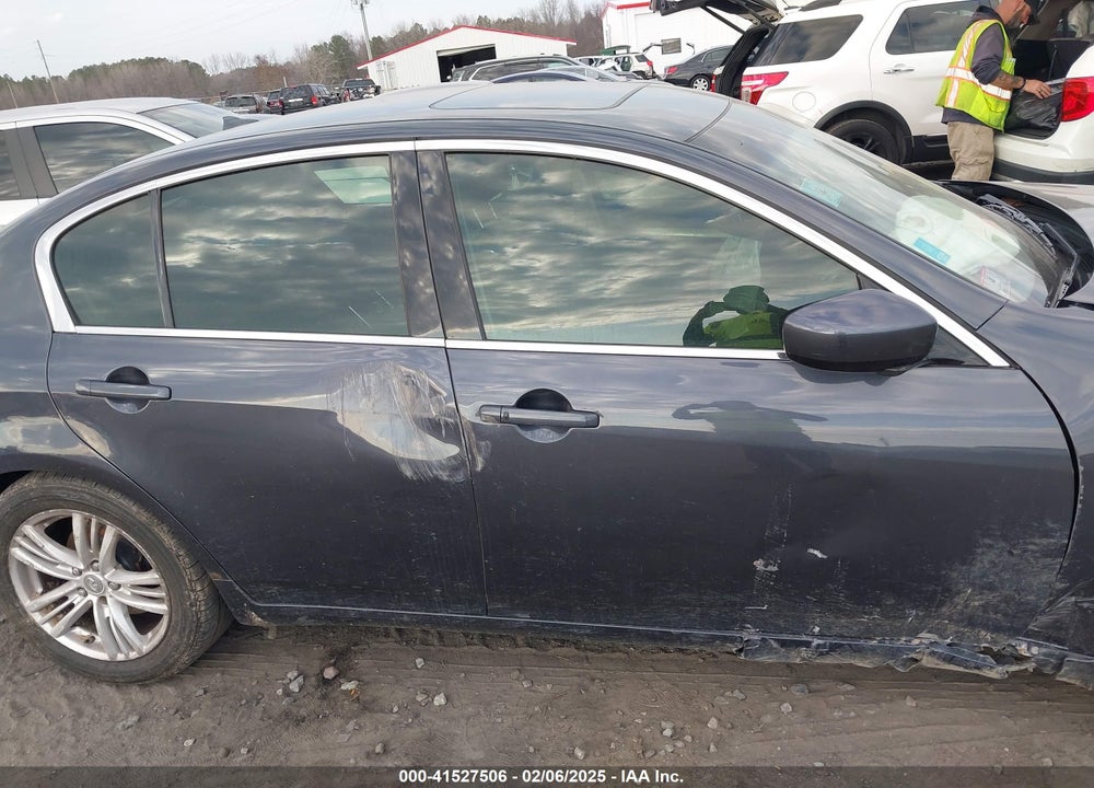 2010 INFINITI G37X VIN: JN1CV6AR5AM251222