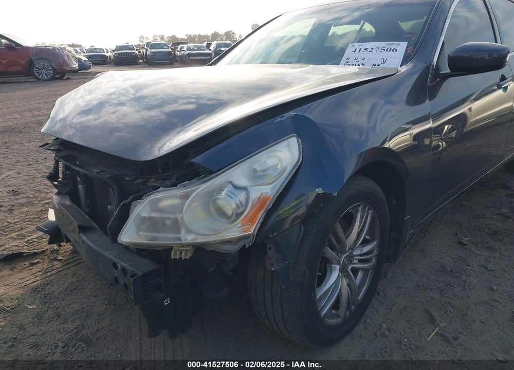 2010 INFINITI G37X VIN: JN1CV6AR5AM251222