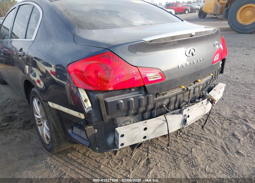 2010 INFINITI G37X VIN: JN1CV6AR5AM251222
