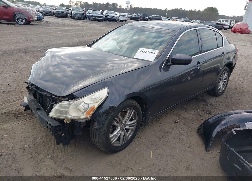 2010 INFINITI G37X VIN: JN1CV6AR5AM251222