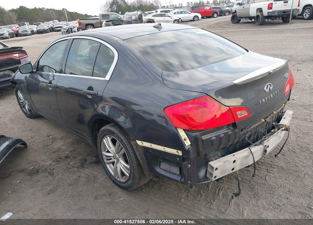 2010 INFINITI G37X VIN: JN1CV6AR5AM251222