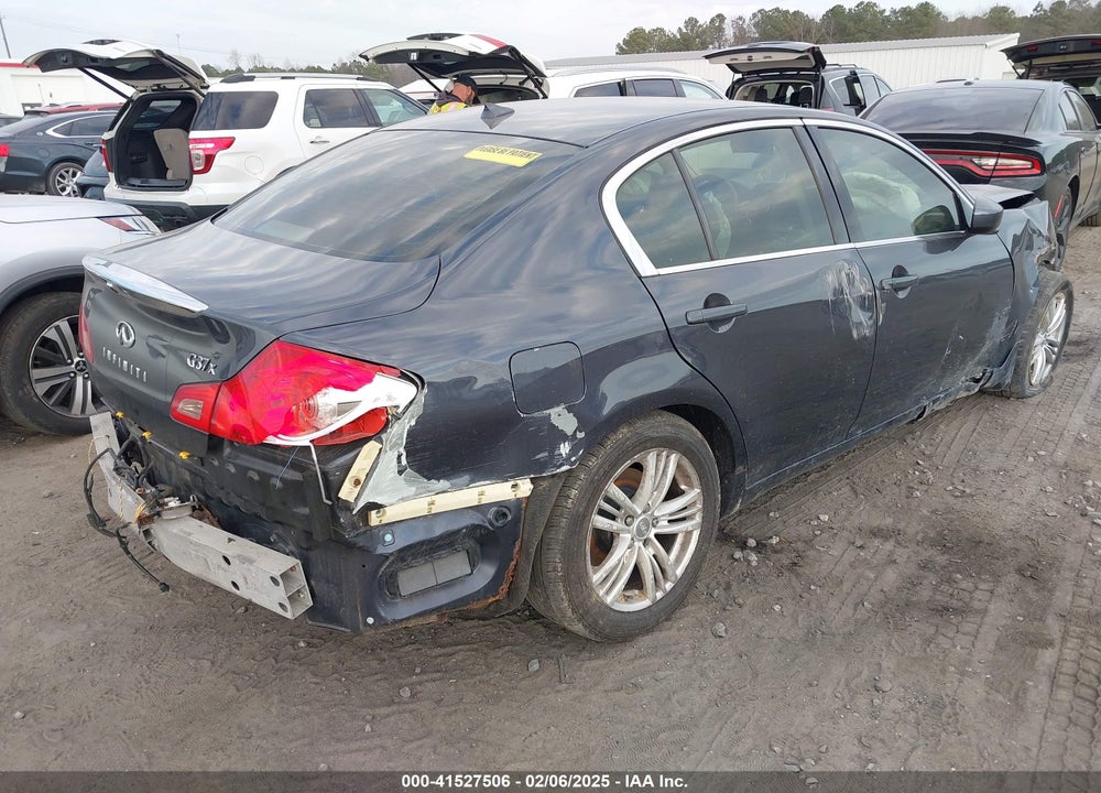 2010 INFINITI G37X VIN: JN1CV6AR5AM251222