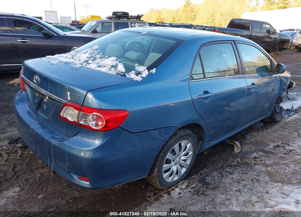 2013 TOYOTA COROLLA VIN: 5YFBU4EE5DP186798