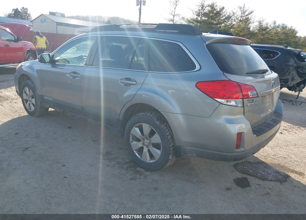 2011 SUBARU OUTBACK 2.5I LIMITED VIN: 4S4BRBKC9B3337880