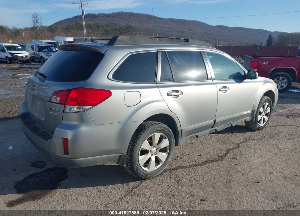 2011 SUBARU OUTBACK 2.5I LIMITED VIN: 4S4BRBKC9B3337880