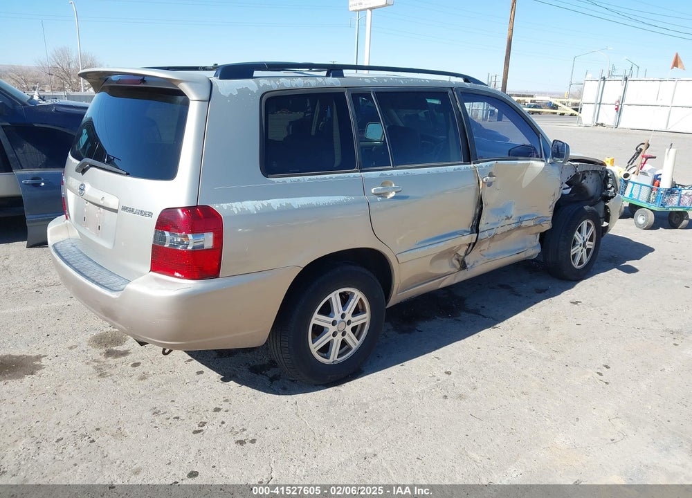 2005 TOYOTA HIGHLANDER V6 VIN: JTEGP21A150057579