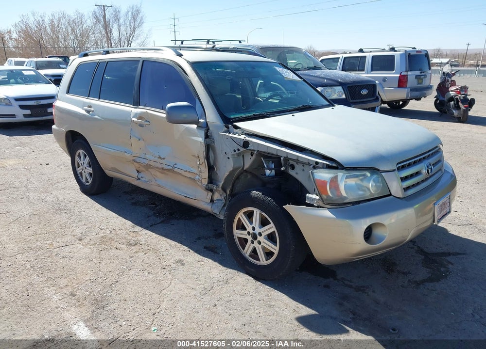 2005 TOYOTA HIGHLANDER V6 VIN: JTEGP21A150057579