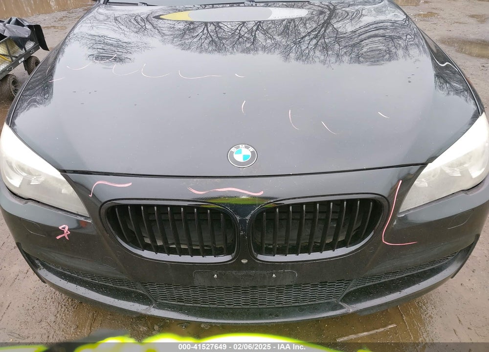 2013 BMW 750LI VIN: WBAYE8C51DD133470