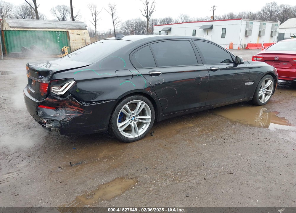 2013 BMW 750LI VIN: WBAYE8C51DD133470