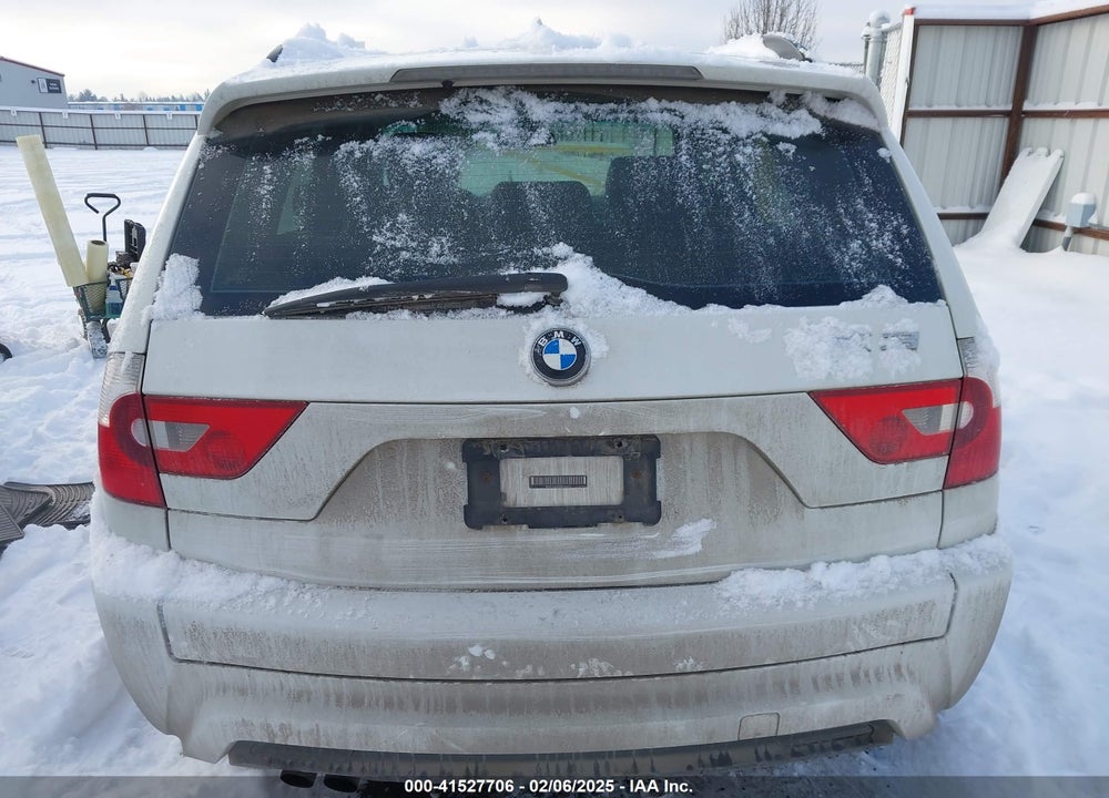 2006 BMW X3 3.0I VIN: WBXPA93466WD34074