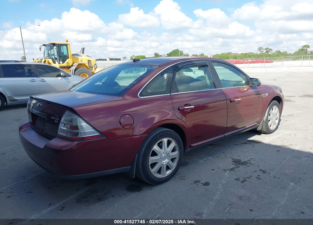 2008 FORD TAURUS LIMITED VIN: 1FAHP28W18G115976