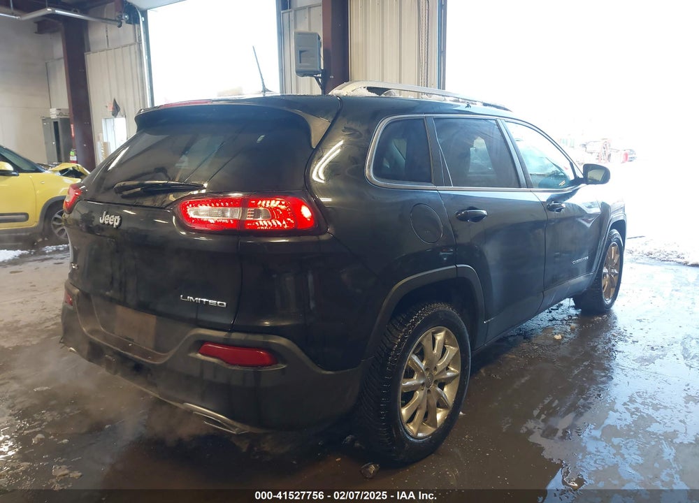 2016 JEEP CHEROKEE LIMITED VIN: 1C4PJMDS9GW278952