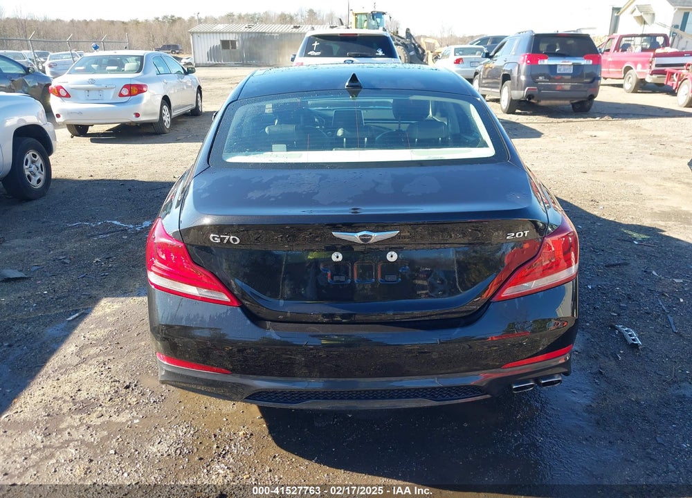 2019 GENESIS G70 ADVANCED RWD VIN: KMTG34LA0KU032218