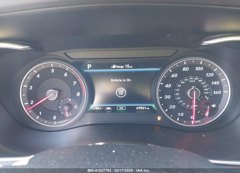 2019 GENESIS G70 ADVANCED RWD VIN: KMTG34LA0KU032218
