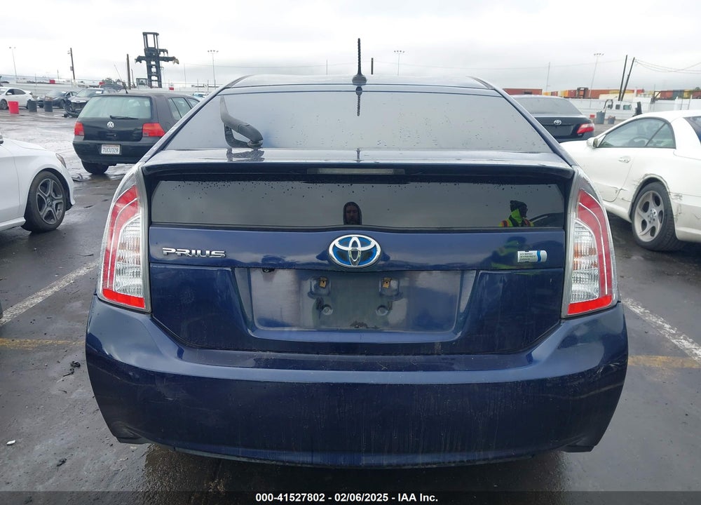 2013 TOYOTA PRIUS VIN: JTDKN3DU8D0350281