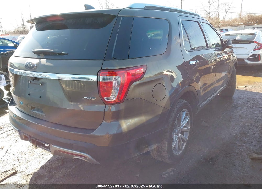 2016 FORD EXPLORER LIMITED VIN: 1FM5K8F88GGB26129