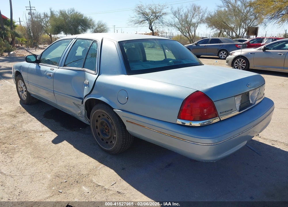 2005 FORD CROWN VICTORIA LX/LX SPORT VIN: 2FAHP74W05X122023