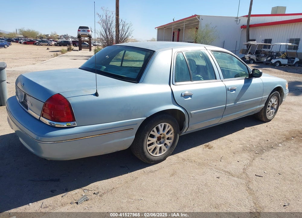 2005 FORD CROWN VICTORIA LX/LX SPORT VIN: 2FAHP74W05X122023