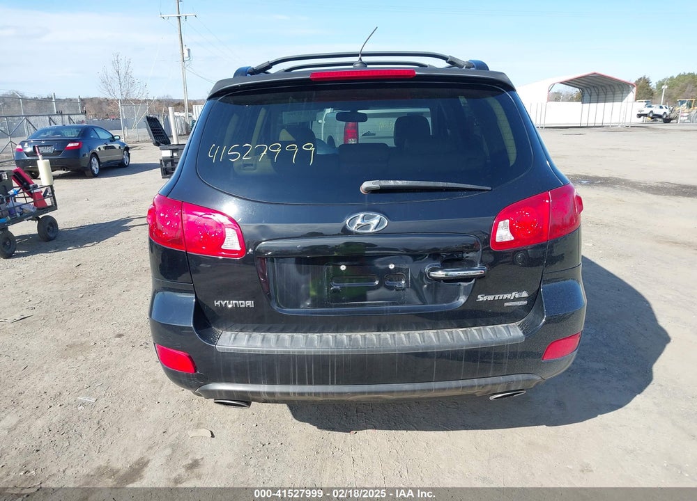 2008 HYUNDAI SANTA FE LIMITED/SE VIN: 5NMSH13E98H171873
