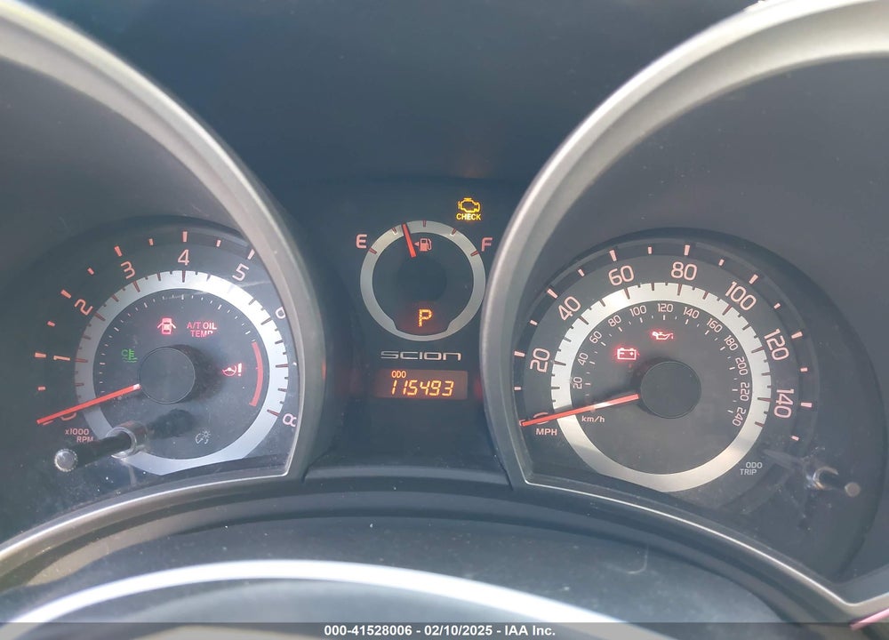 2012 SCION TC VIN: JTKJF5C77C3026549