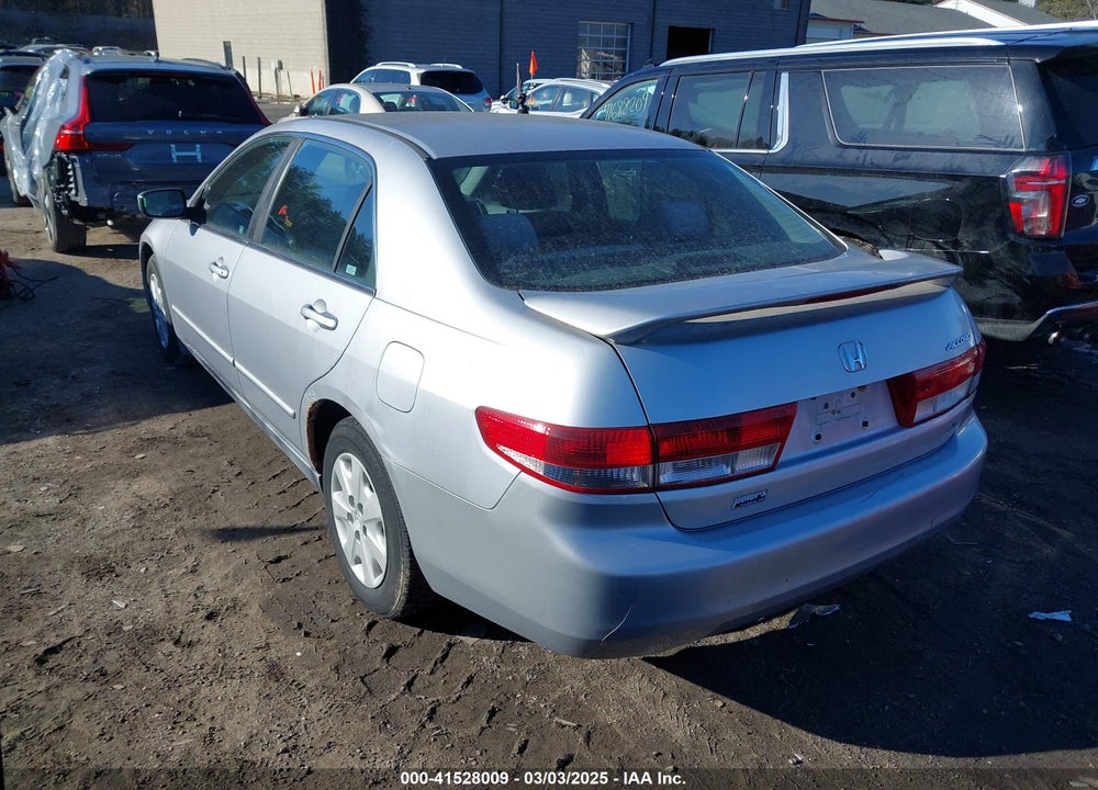 2003 HONDA ACCORD 2.4 LX VIN: 1HGCM56363A144524