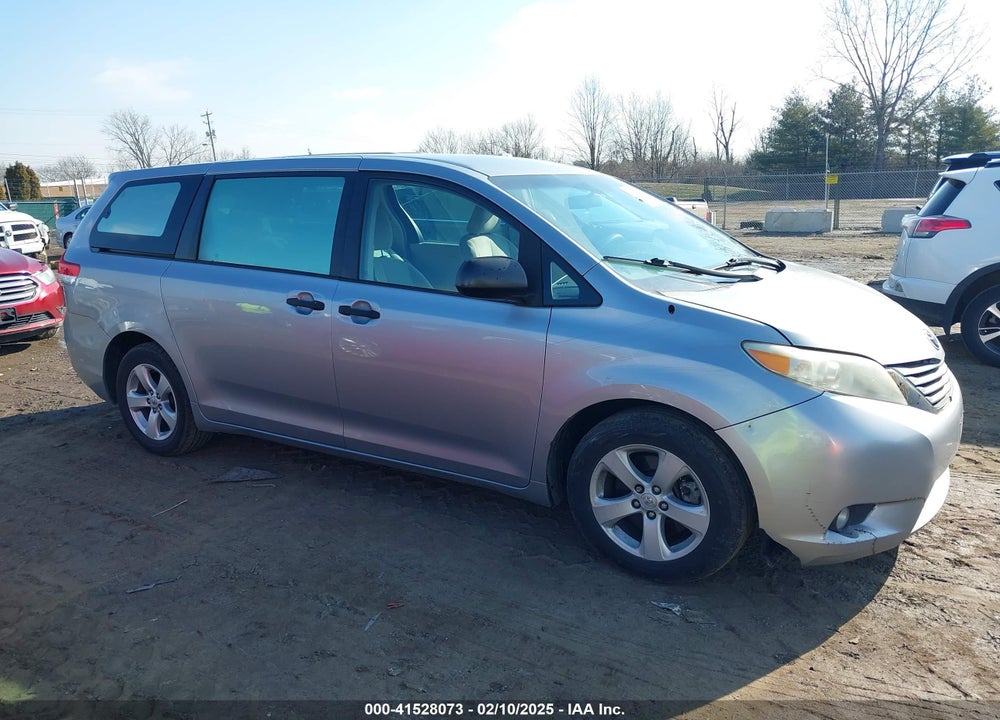 2011 TOYOTA SIENNA VIN: 5TDZK3DC4BS022350