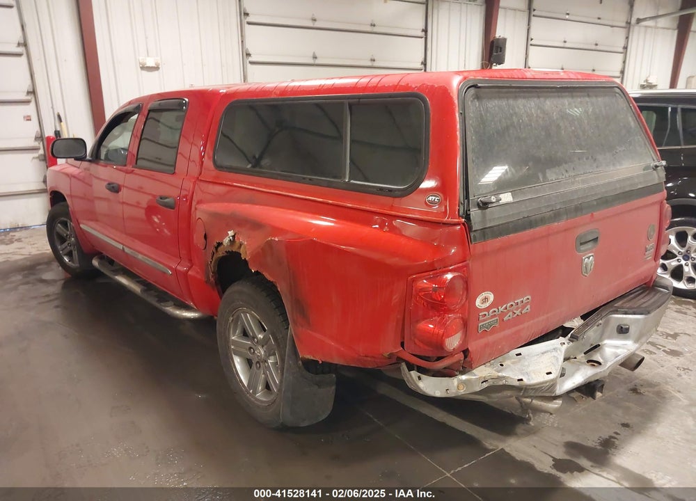 2008 DODGE DAKOTA VIN: 1D7HW58N58S534499