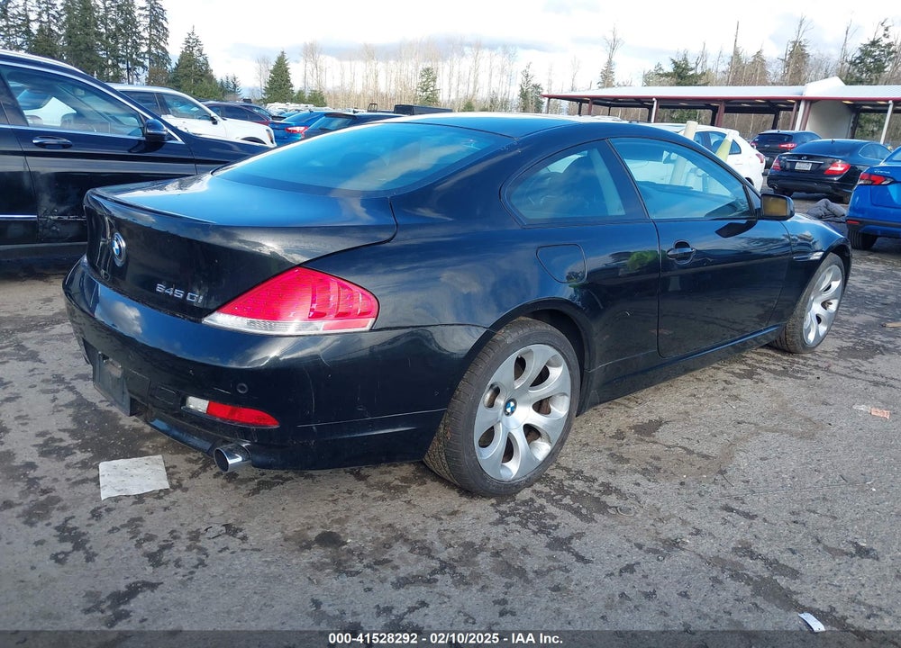 2004 BMW 645CI VIN: WBAEH73404B189956