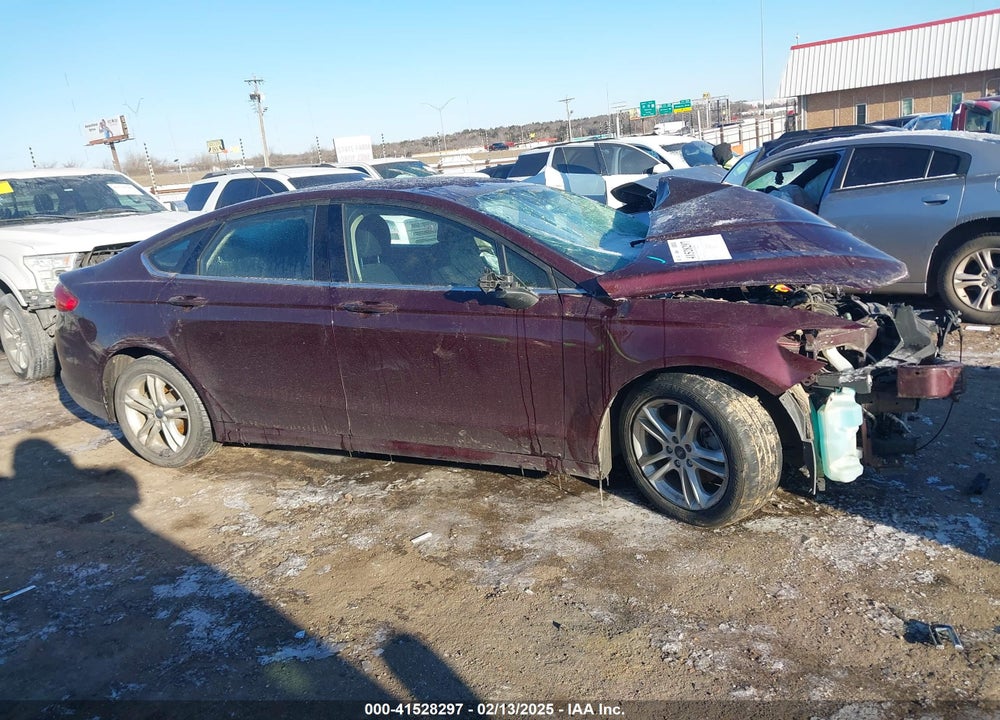 2018 FORD FUSION VIN: 3FA6P0H73JR113407