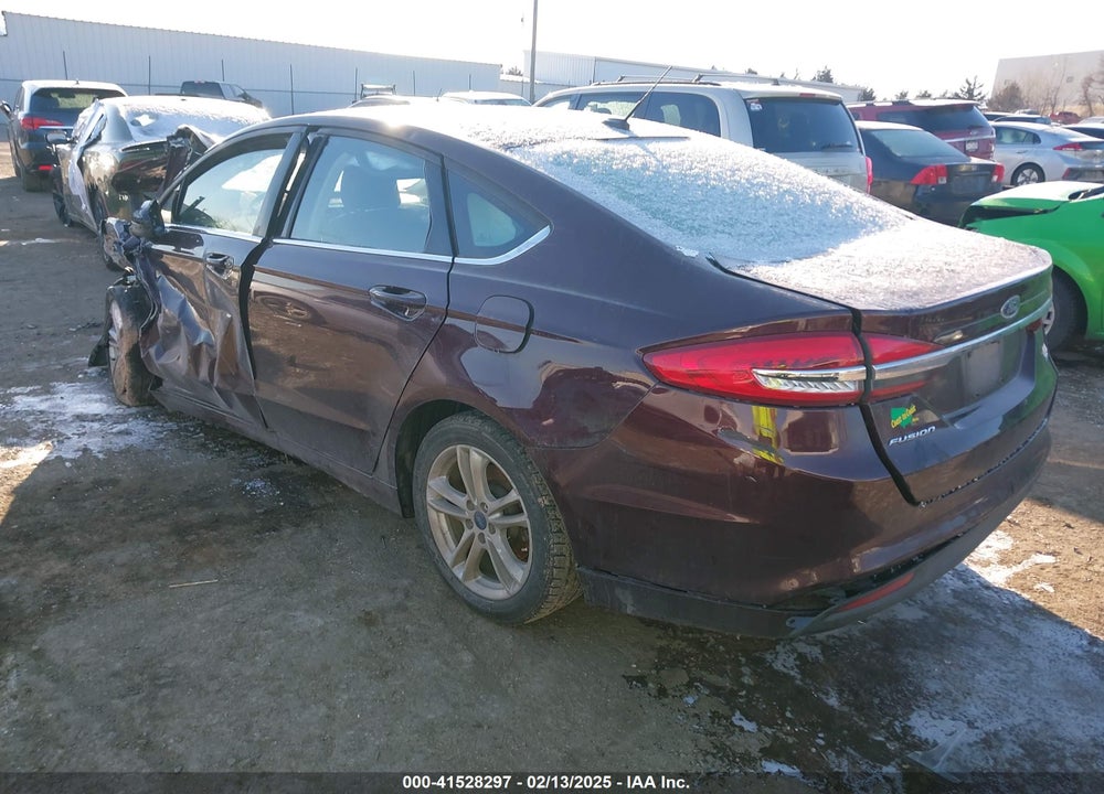 2018 FORD FUSION VIN: 3FA6P0H73JR113407