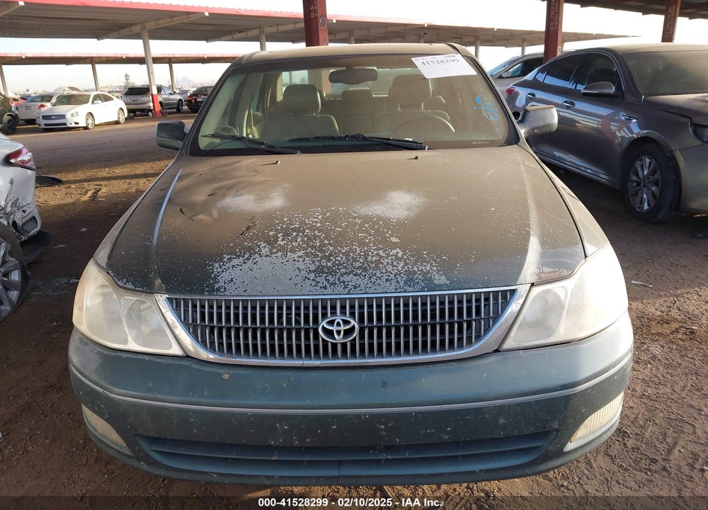 2000 TOYOTA AVALON VIN: 4T1BF28B3YU011423