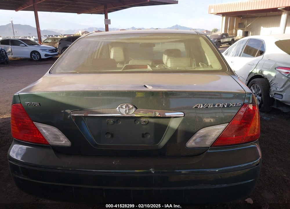2000 TOYOTA AVALON VIN: 4T1BF28B3YU011423