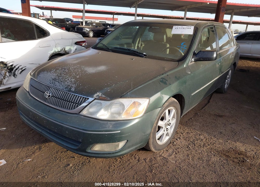 2000 TOYOTA AVALON VIN: 4T1BF28B3YU011423