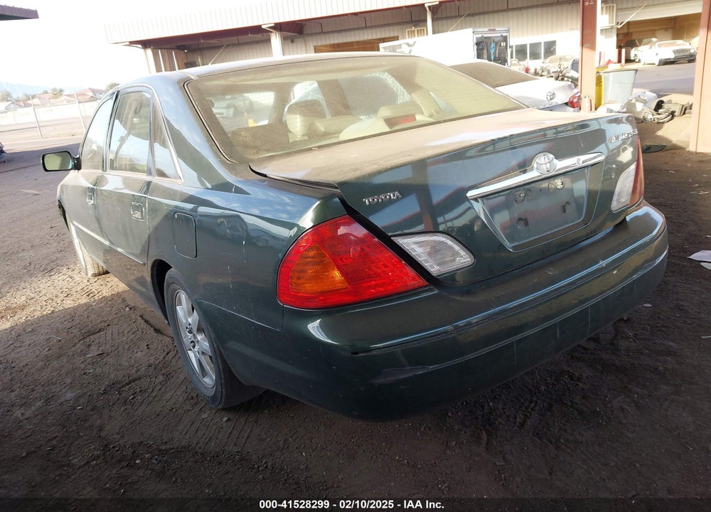 2000 TOYOTA AVALON VIN: 4T1BF28B3YU011423