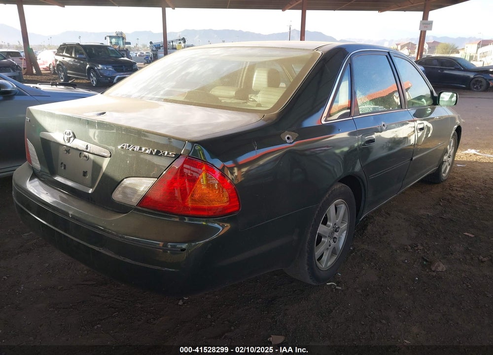 2000 TOYOTA AVALON VIN: 4T1BF28B3YU011423