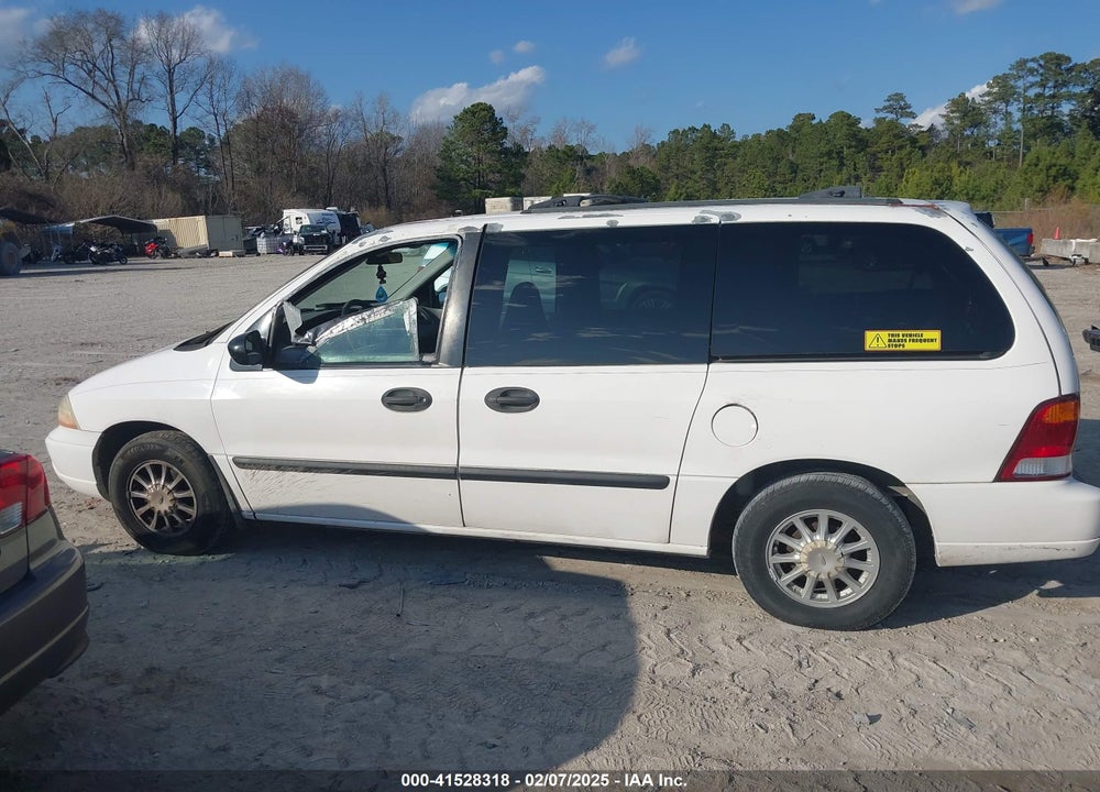 2003 FORD WINDSTAR LX VIN: 2FMZA51433BA40882