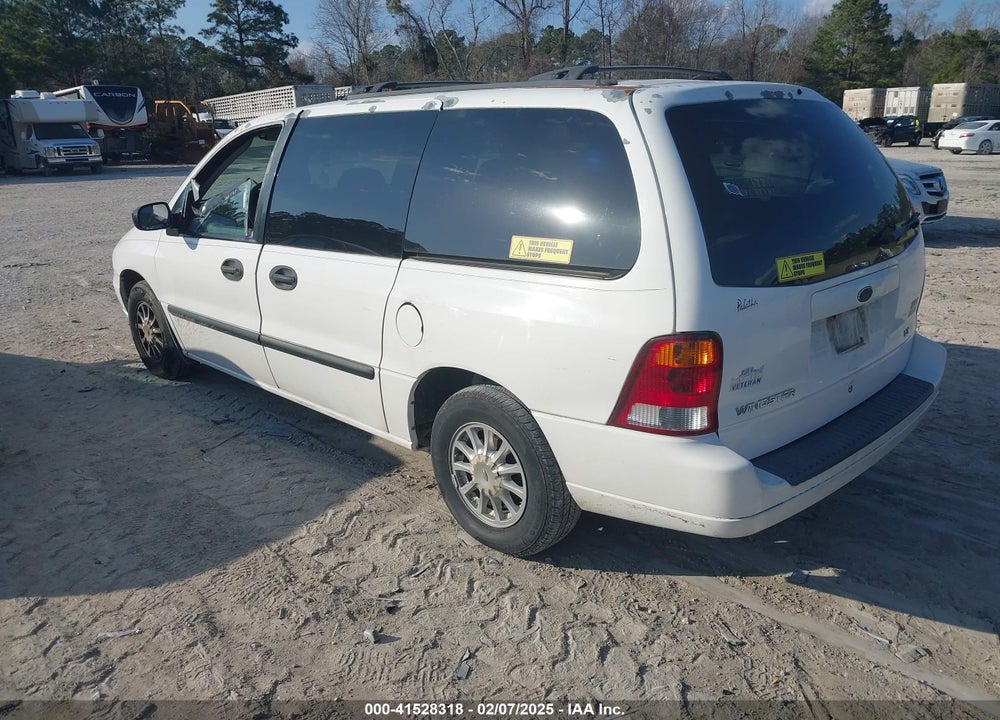2003 FORD WINDSTAR LX VIN: 2FMZA51433BA40882