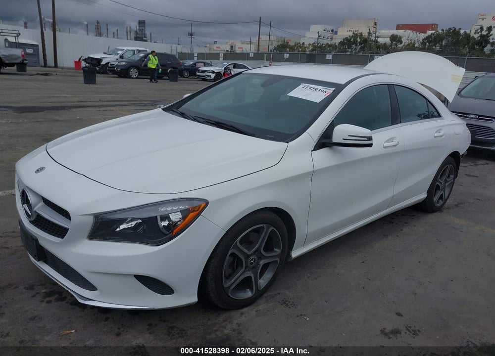 2018 MERCEDES-BENZ CLA 250 VIN: WDDSJ4EB0JN677342
