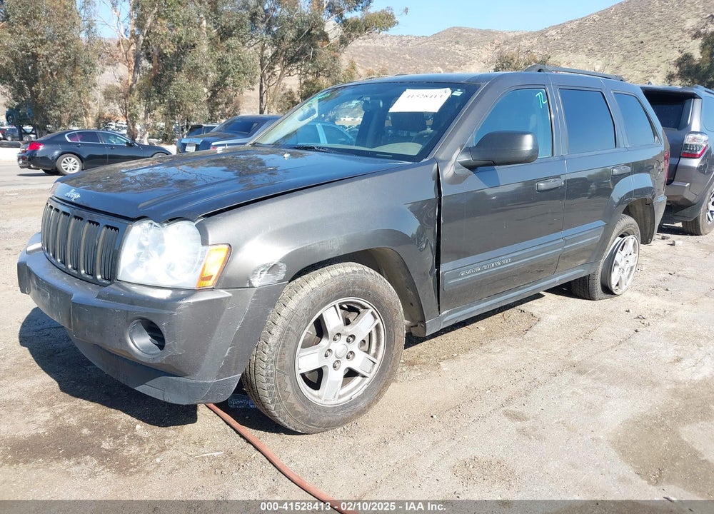 2005 JEEP GRAND CHEROKEE LAREDO VIN: 1J4GR48K35C578756