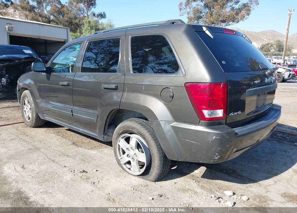2005 JEEP GRAND CHEROKEE LAREDO VIN: 1J4GR48K35C578756
