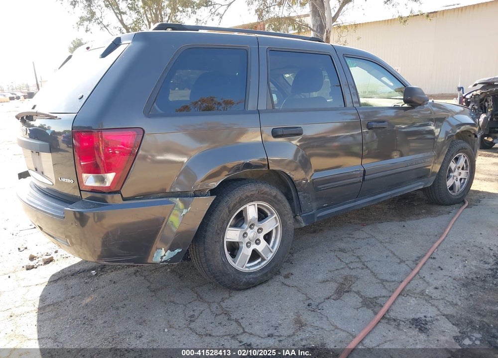 2005 JEEP GRAND CHEROKEE LAREDO VIN: 1J4GR48K35C578756