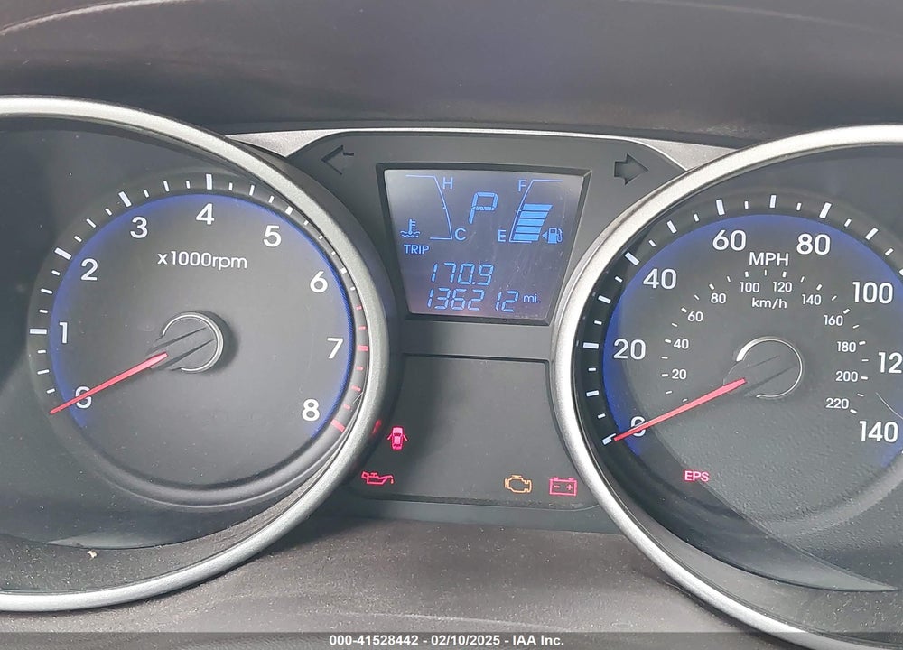 2012 HYUNDAI TUCSON GLS VIN: KM8JU3AC2CU416191